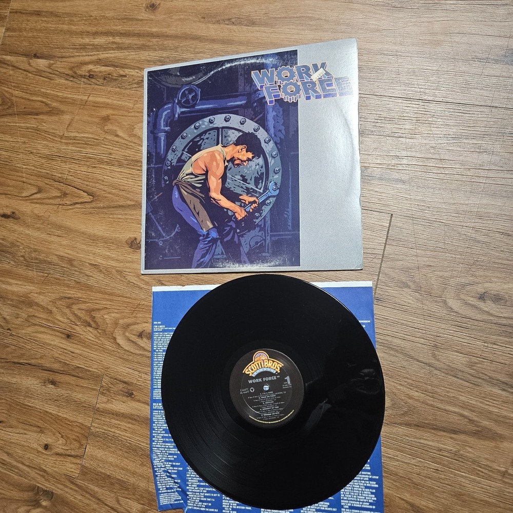 Work Force - Self Titled Scotti Bros. Records 1989 Z 44477 PROMO Vinyl VG+ EX/EX